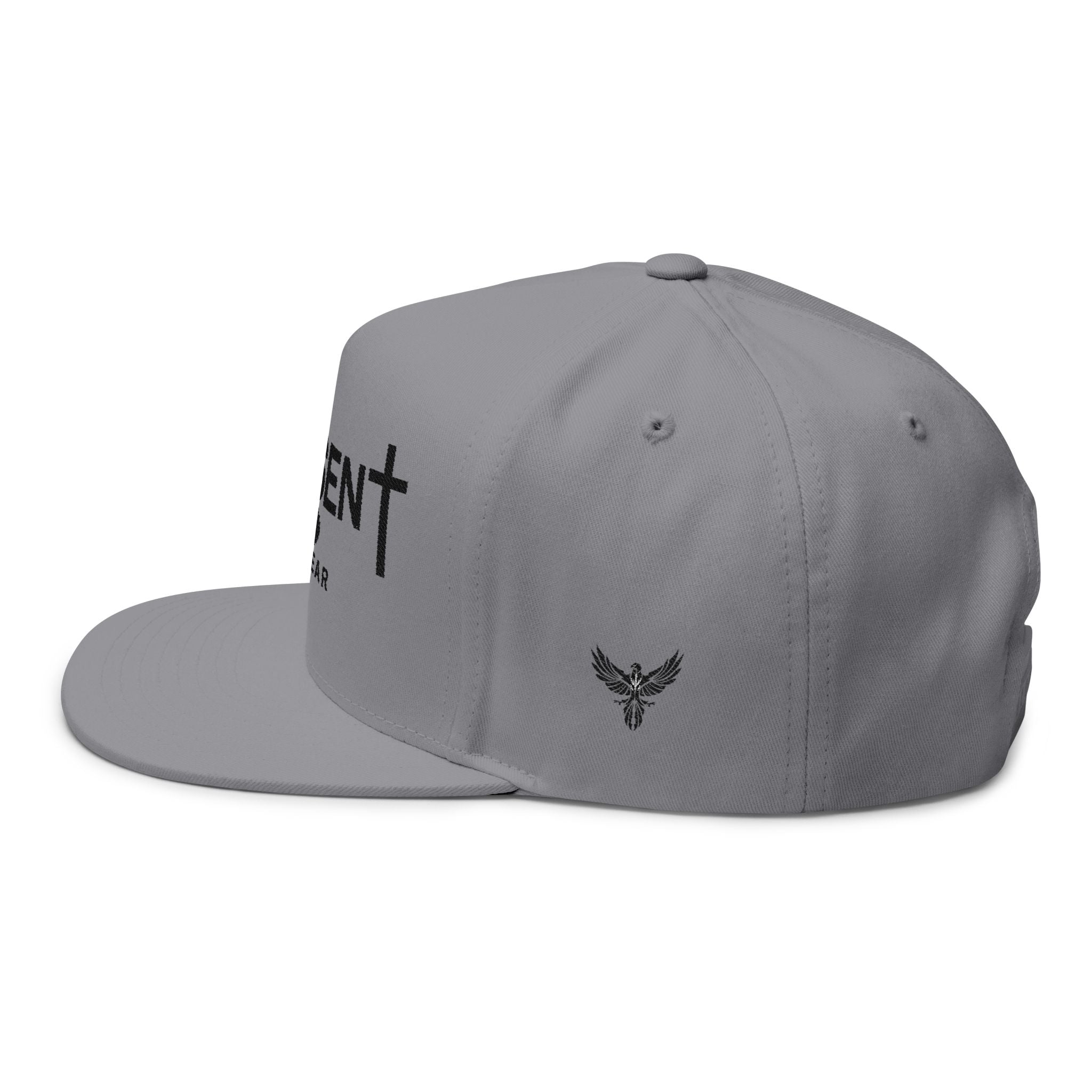 Godsent Gymwear Embroidered Flat Bill Cap