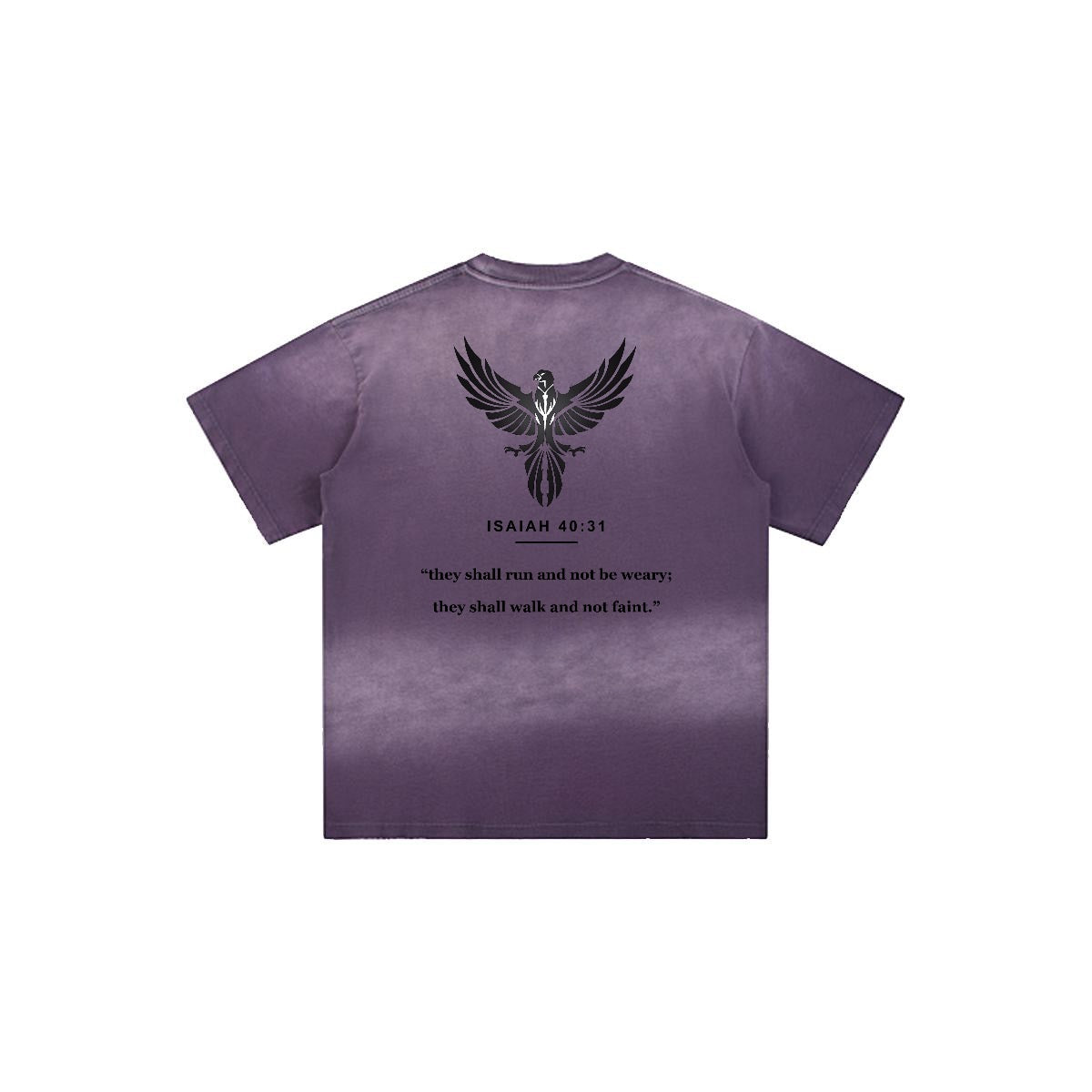 Men’s Distressed Washed Oversized T-Shirt|260GSM DTF