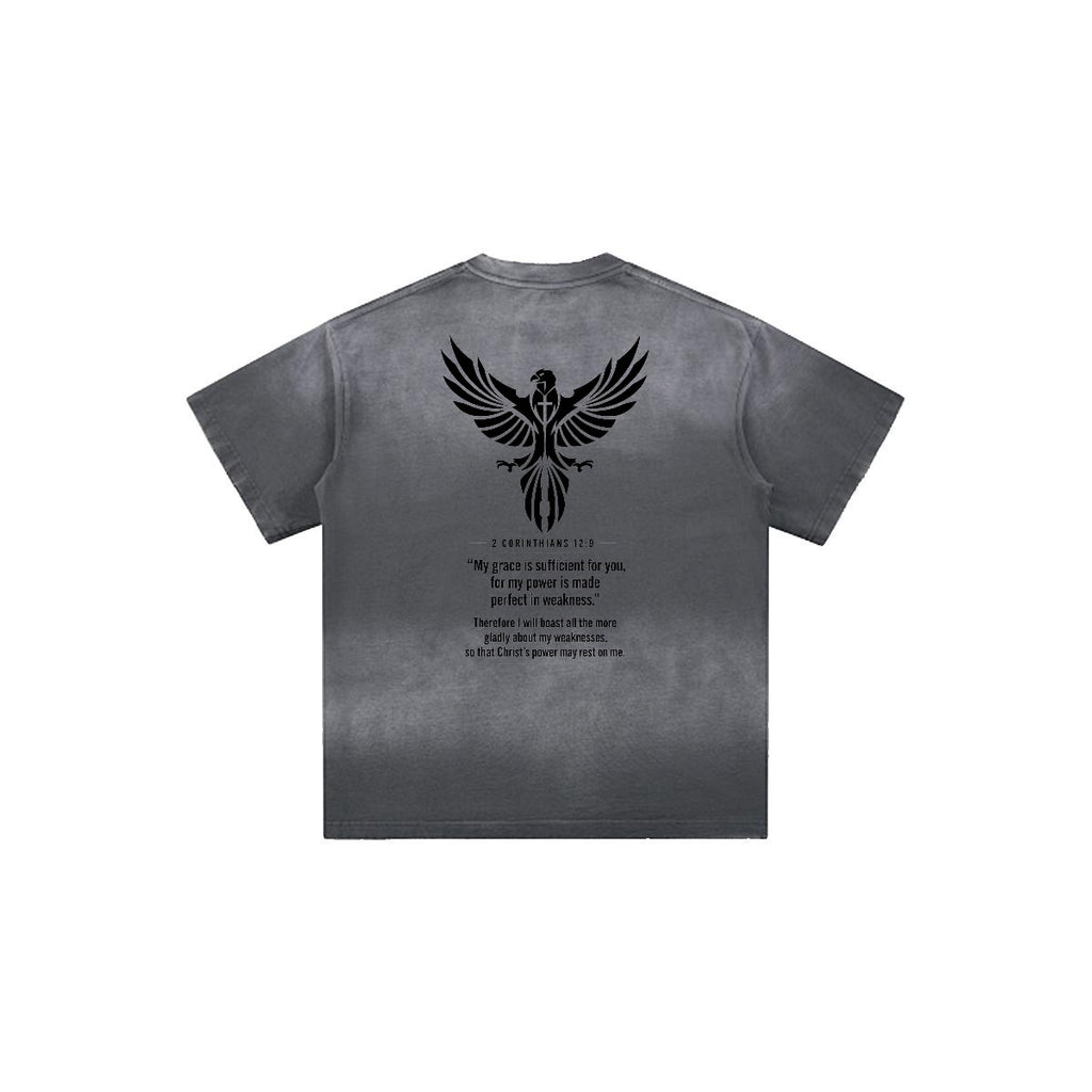 Unisex Distressed Washed Oversized T-Shirt|260GSM DTG