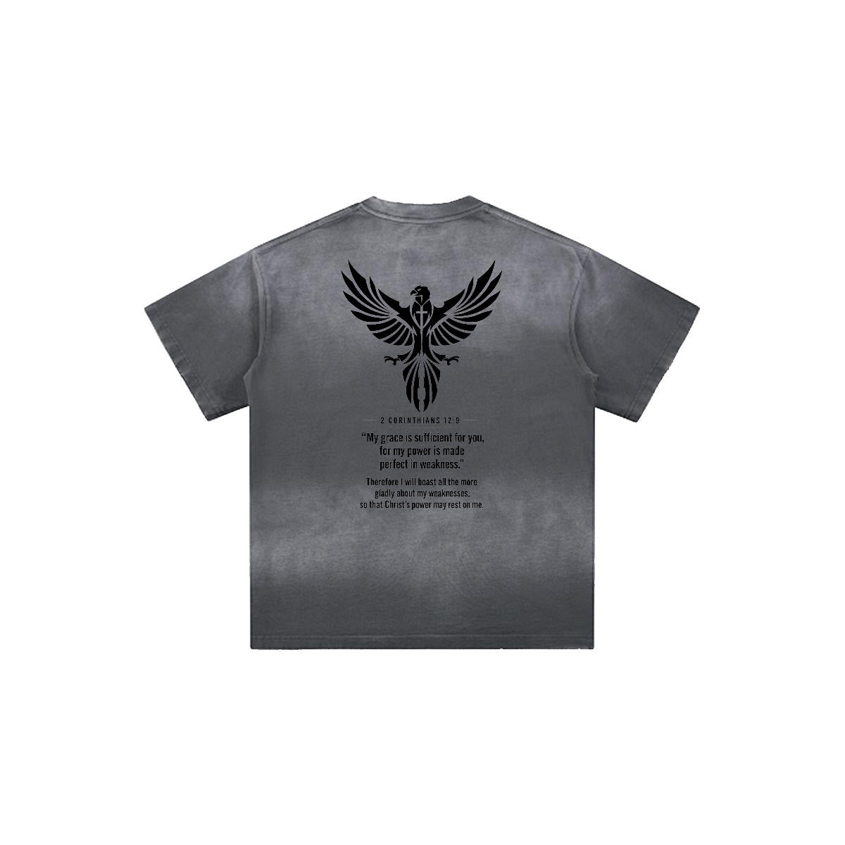 Unisex Distressed Washed Oversized T-Shirt|260GSM DTG
