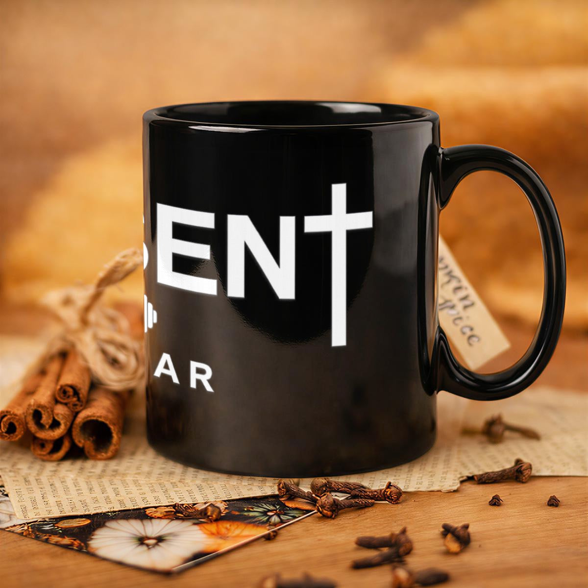 11oz Black Ceramic Mug