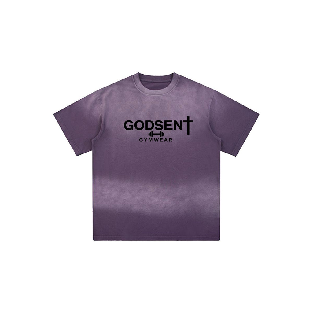 Men’s Distressed Washed Oversized T-Shirt|260GSM DTF