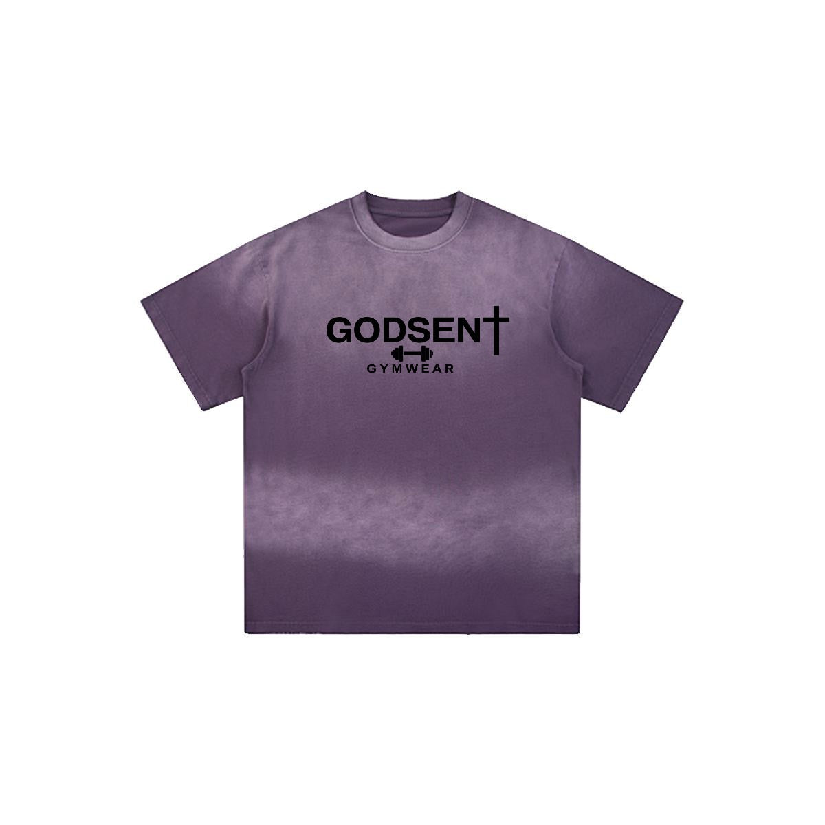Men’s Distressed Washed Oversized T-Shirt|260GSM DTF