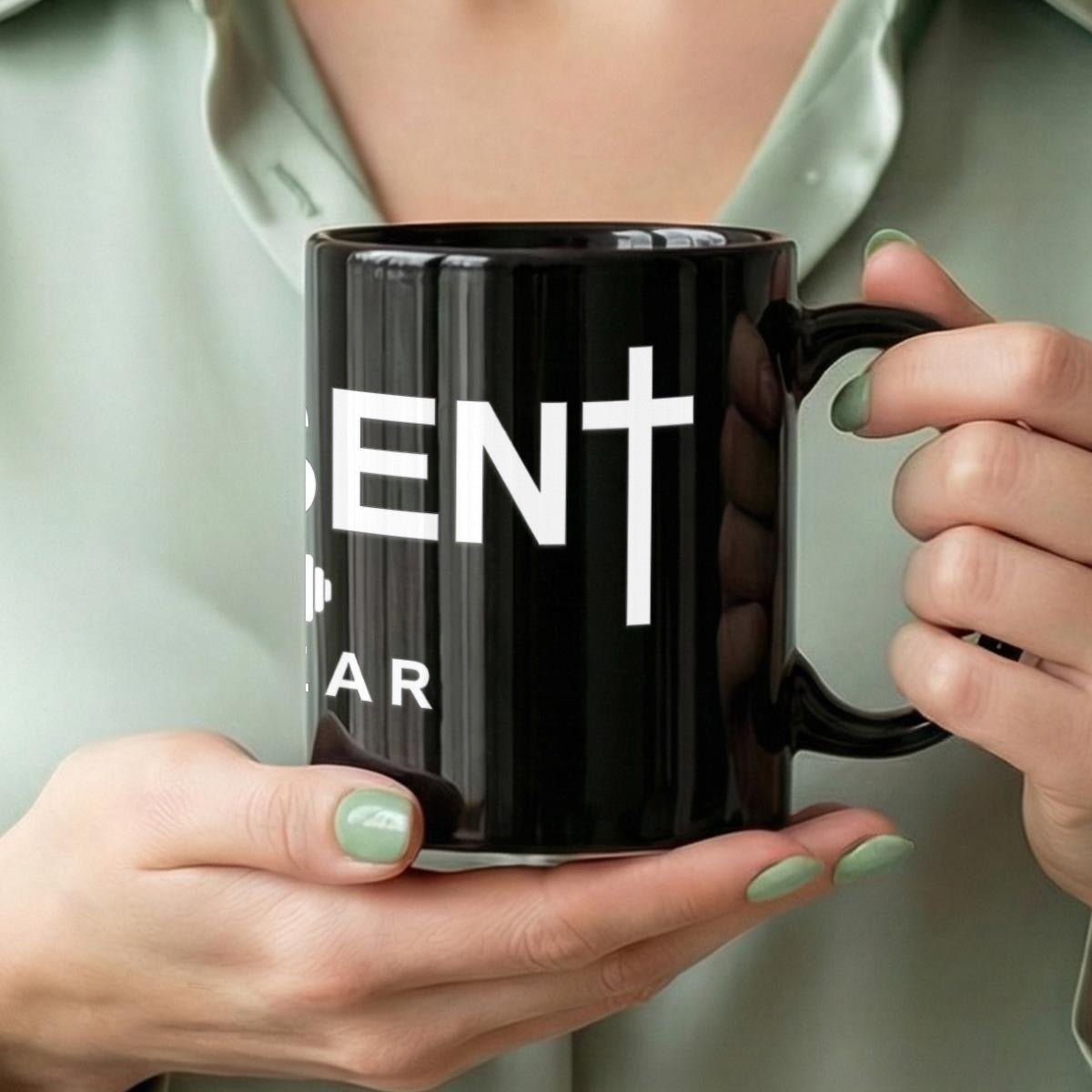 11oz Black Ceramic Mug