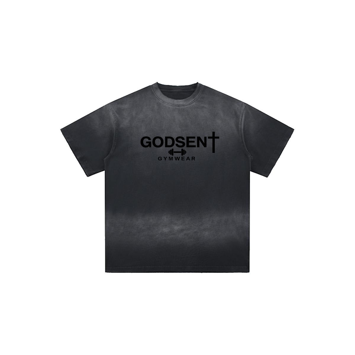 Men’s Distressed Washed Oversized T-Shirt|260GSM DTF