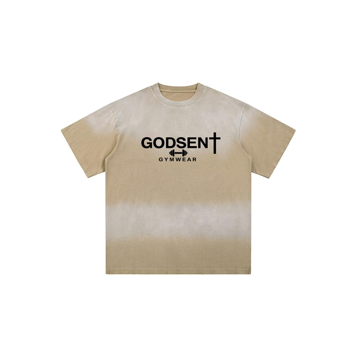 Men’s Distressed Washed Oversized T-Shirt|260GSM DTF