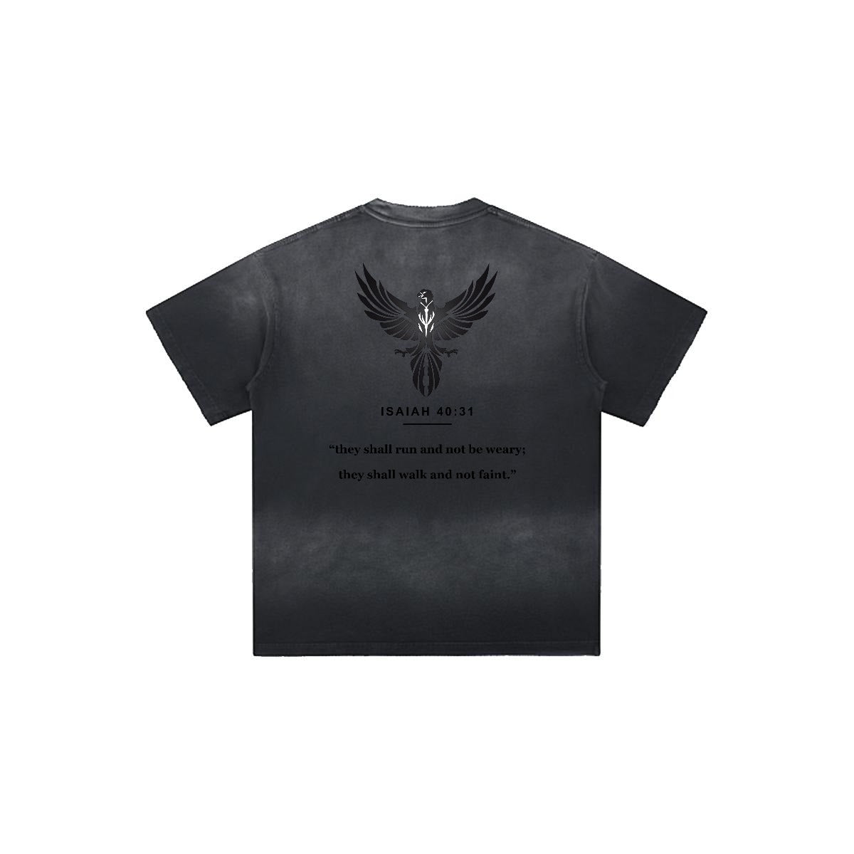 Men’s Distressed Washed Oversized T-Shirt|260GSM DTF