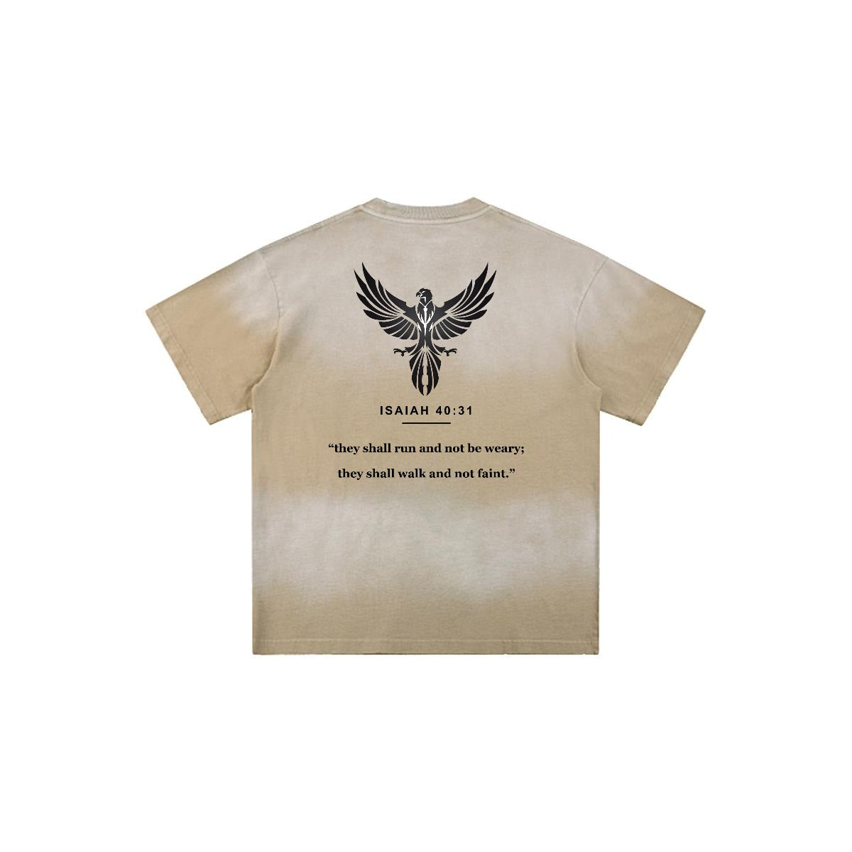 Men’s Distressed Washed Oversized T-Shirt|260GSM DTF